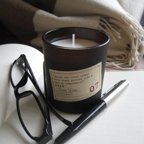 Paddywax - Library Collection Oscar Wilde Glass Candles